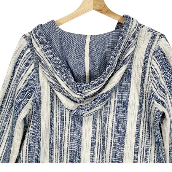 Faherty Islet Poncho Hoodie Sweatshirt Size Small - Picture 6 of 9